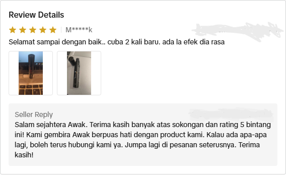 Testimoni pengguna Obsidian Max 1