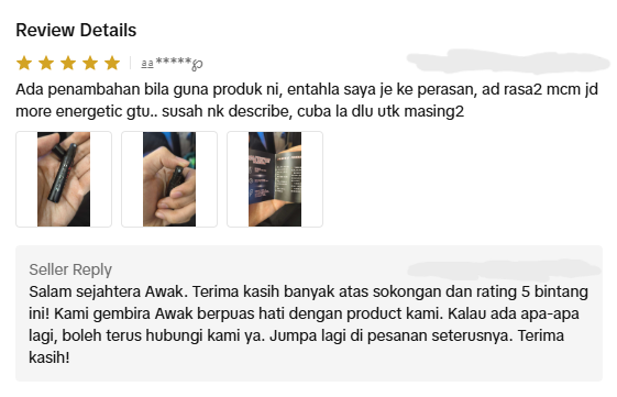 Testimoni pengguna Obsidian Max 3
