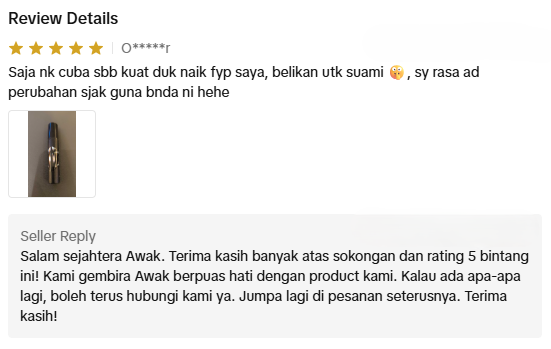 Testimoni pengguna Obsidian Max 4
